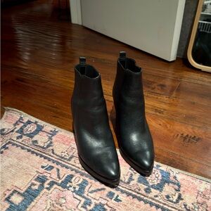 Marc Fisher Black Ankle Booties